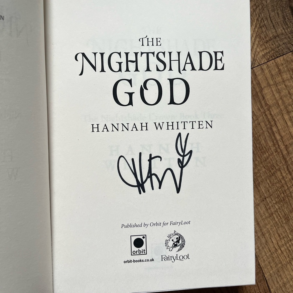 Fairyloot The Nightshade God - Picture 7 of 9